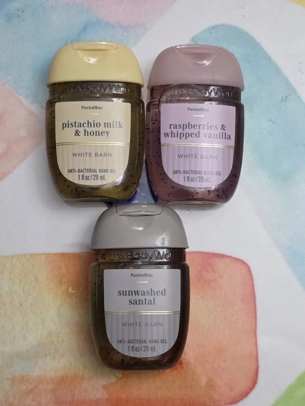 Bath & Body Works PocketBac Hand Gel Set of 3 New RARE